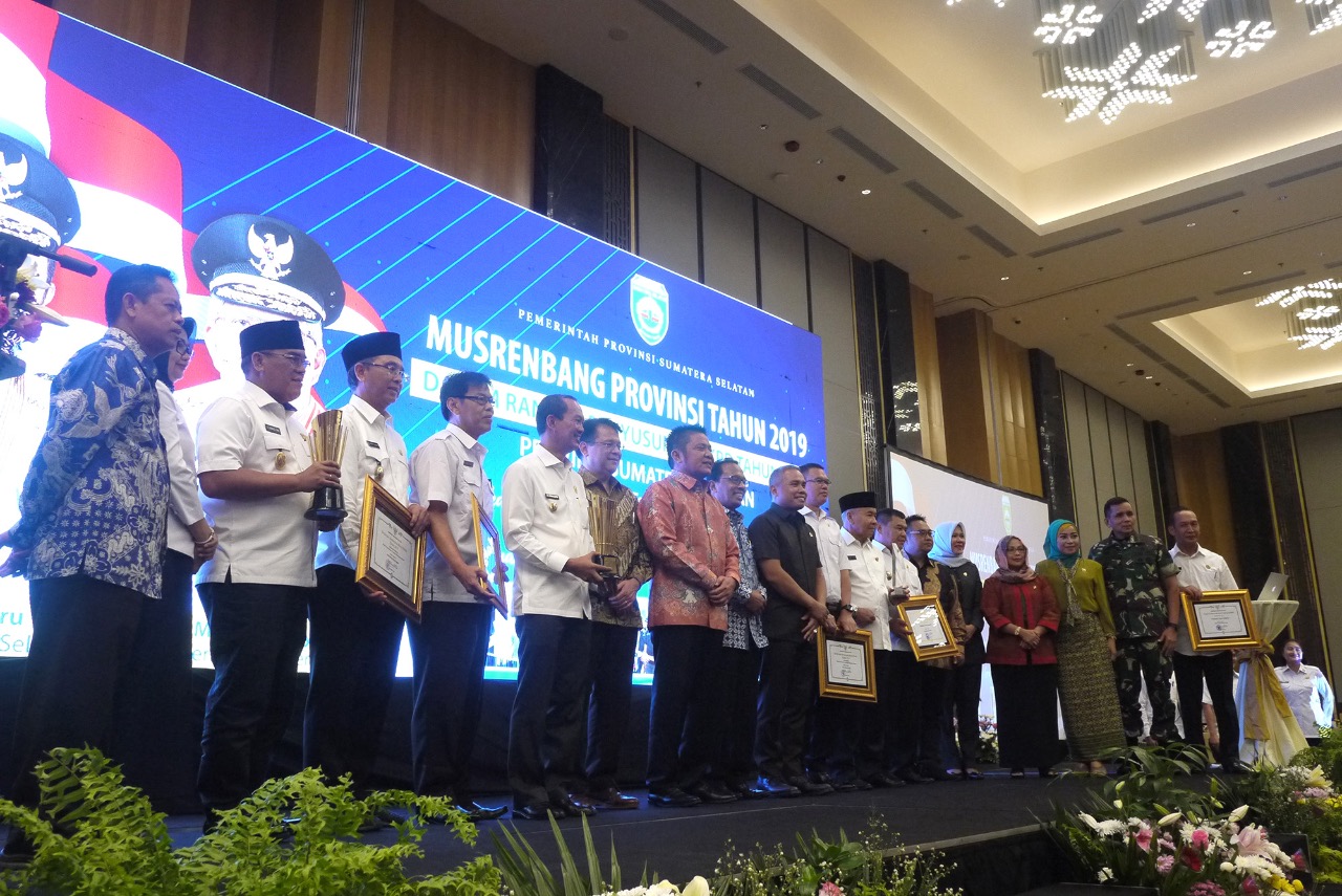 Kabupate/Kota penerima Anugerah AMPL Sriwijaya Ke-2 Tahun 2019